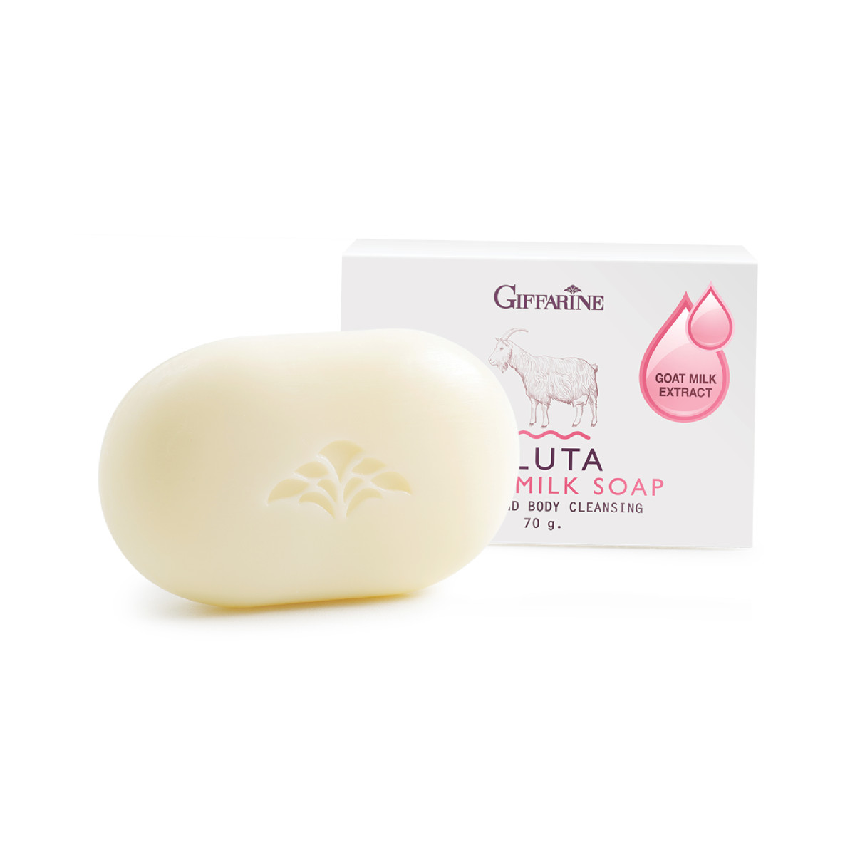 กิฟฟารีน สบู่กลูต้า โกท มิลค์ โซพ